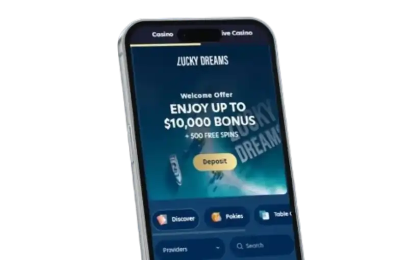 LuckyDreams Casino App Screenshot